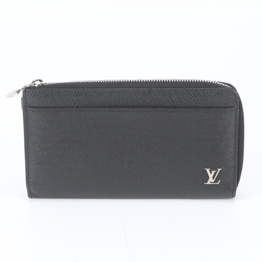 Louis Vuitton RFID-protected Taiga Zippy Wallet Dragonne M69409 Leather Long ...